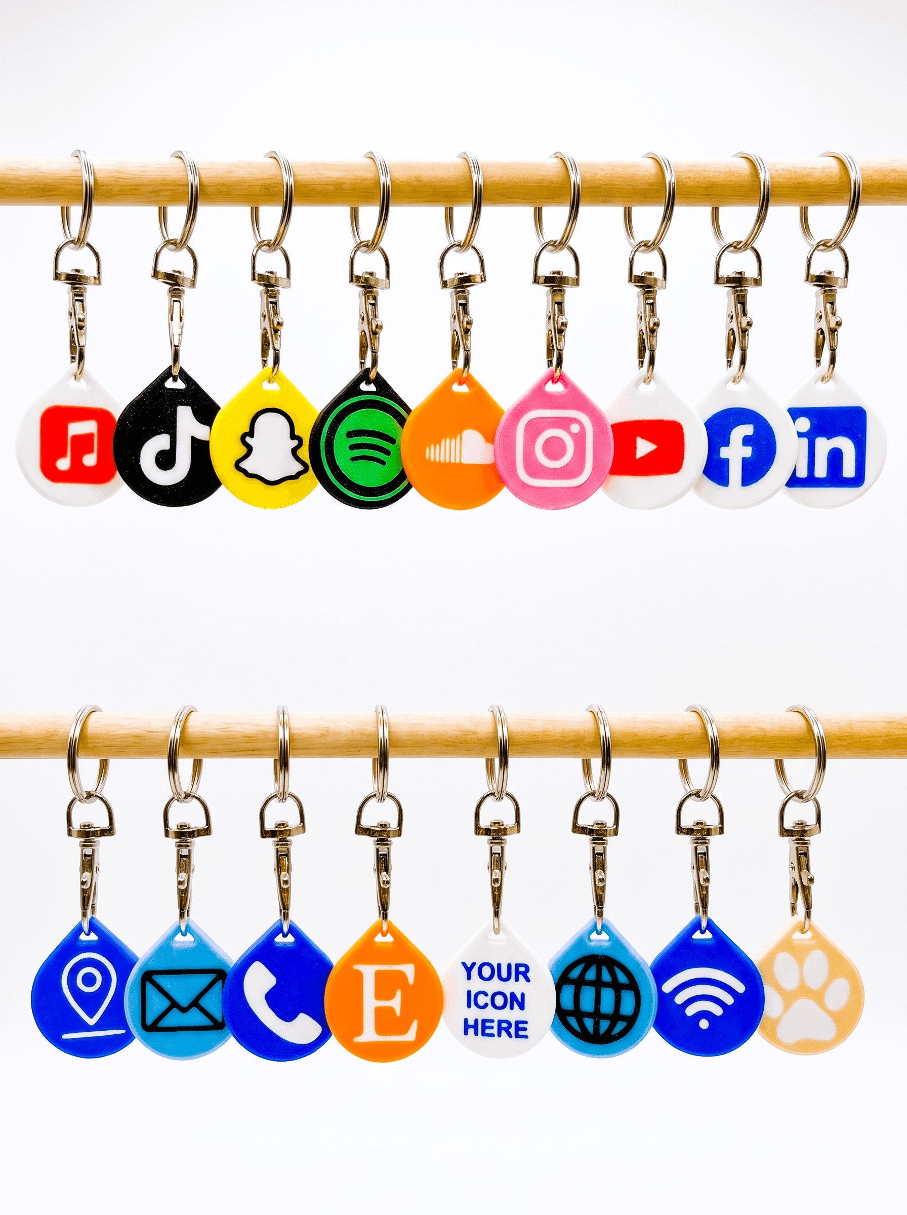 Smart NFC Keychains