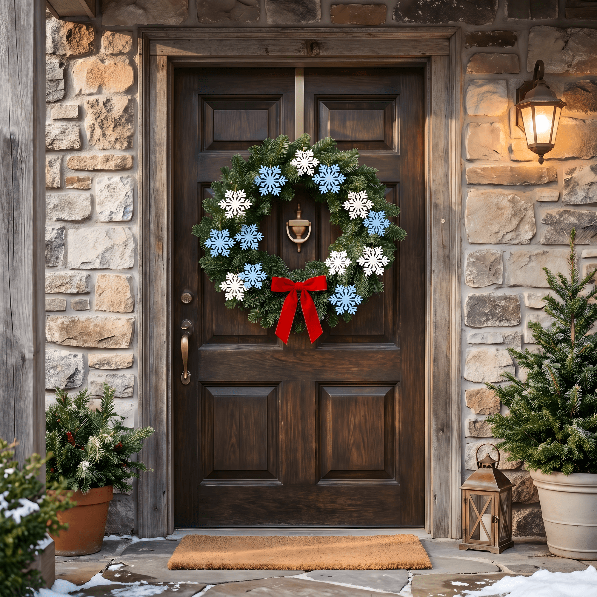 Snowflake ornaments