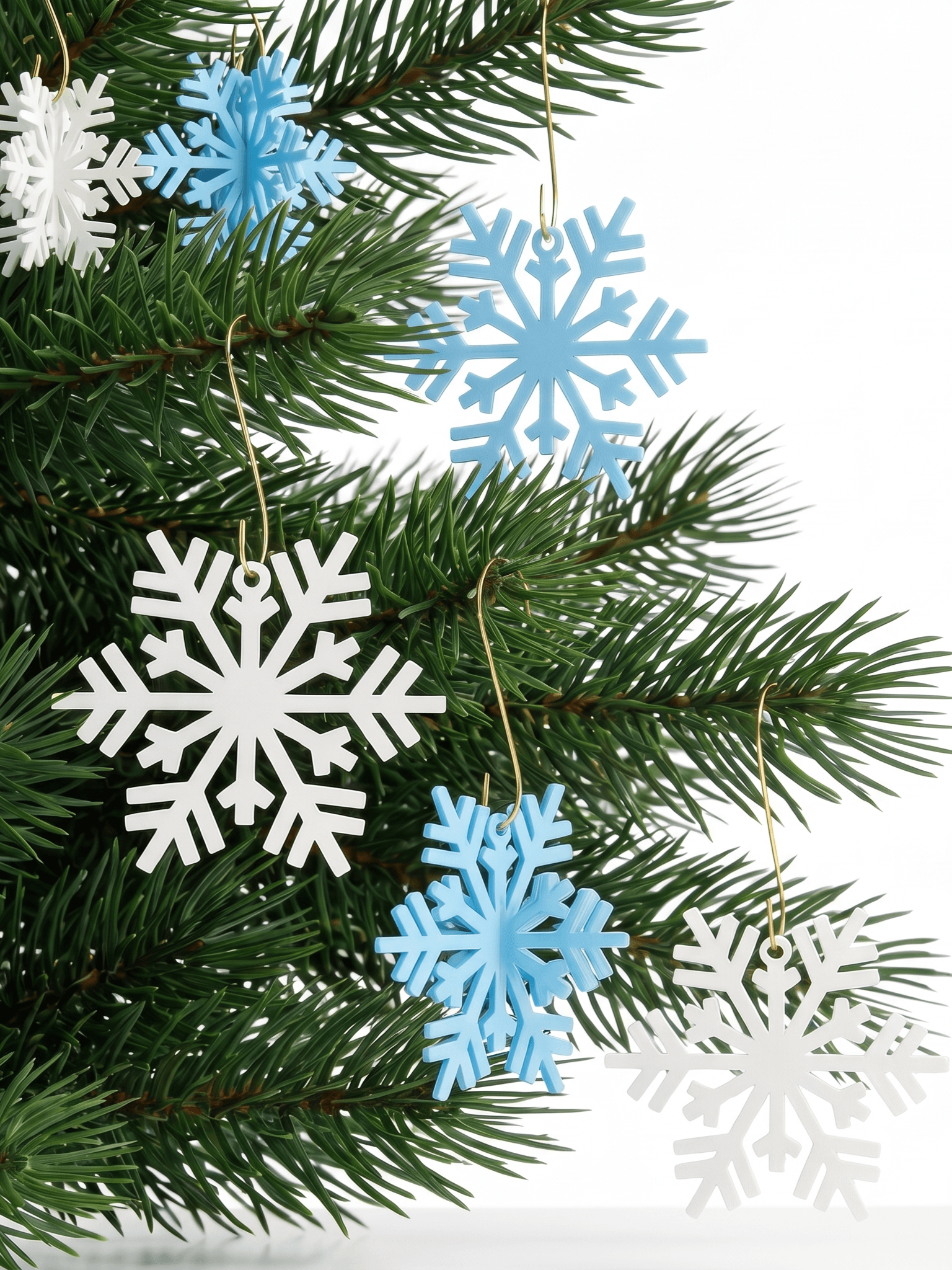 Snowflake ornaments